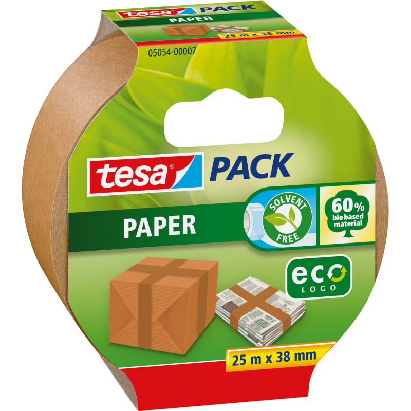 tesapack Papier 25m 38mm ecologo