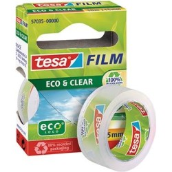 Tesafilm Eco &amp; Clear Transparent Kontortape