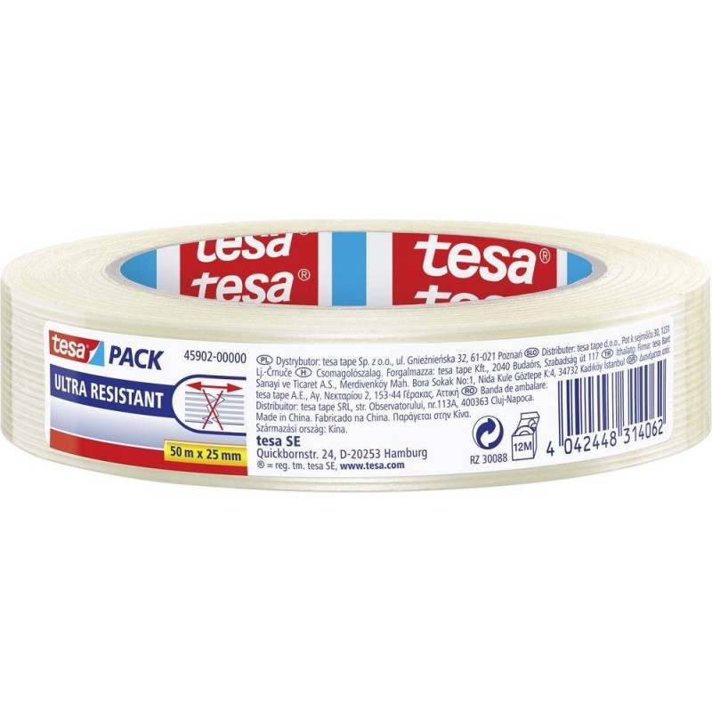 tesapack Ultra Resistant Monofilament 50m 25mm