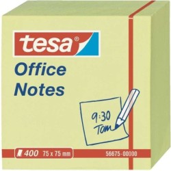 tesa Office Notes 400 Blatt ye | W&Atilde;&frac14;rfel gelb