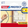 tesa Protect Schutzpuffer quadratisch 10 x 10mm wei&Atilde; 8St.