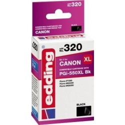 cartuccia per stampante edding EDD-320 nera compatibile con Canon PGI