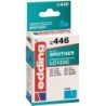 cartuccia per stampante edding EDD-446 ciano compatibile con Brother 