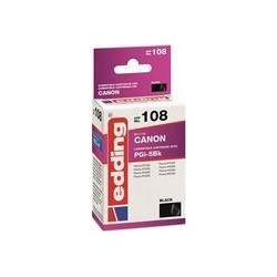 cartuccia per stampante edding EDD-108 nera compatibile con Canon PGI