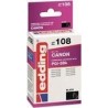 cartuccia per stampante edding EDD-108 nera compatibile con Canon PGI