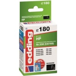 cartuccia per stampante edding EDD-180 nera compatibile con HP 338 (C