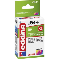 cartuccia per stampante edding EDD-544 colore compatibile con HP 302X