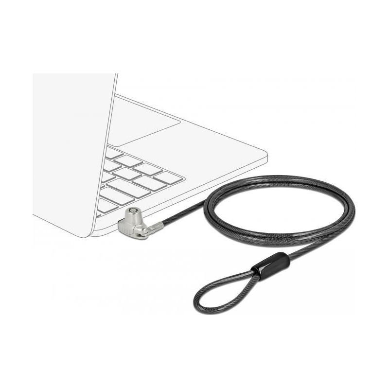 Navilock Notebook Sicherungskabel mit Schl&uuml;ssel f&uuml;r HP Nano Slot -