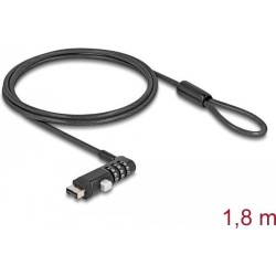 Navilock Notebook Sicherungskabel f&uuml;r USB Typ-A Buchse mit Zahlensch