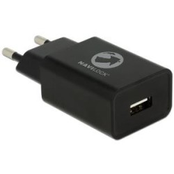 Navilock Netzteil extern USB A Buchse 1x 5 V 2,4 A 12 W schwarz