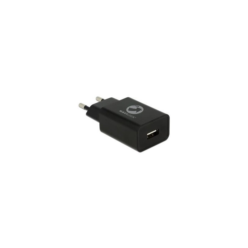 Navilock Netzteil extern USB A Buchse 1x 5 V 2,4 A 12 W schwarz