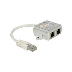 Delock Duplicatore di porte RJ45 1 x spina RJ45 2 x prese RJ45 2 x