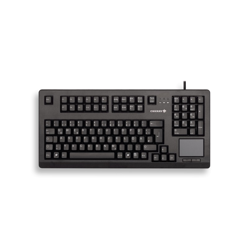 CHERRY TouchBoard G80-11900 tastiera USB QWERTY Inglese UK Nero