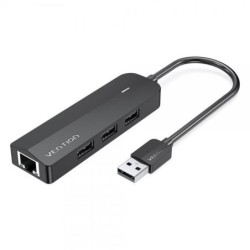 Vention CHPBB hub di interfaccia USB 2.0 480 Mbit/s Nero