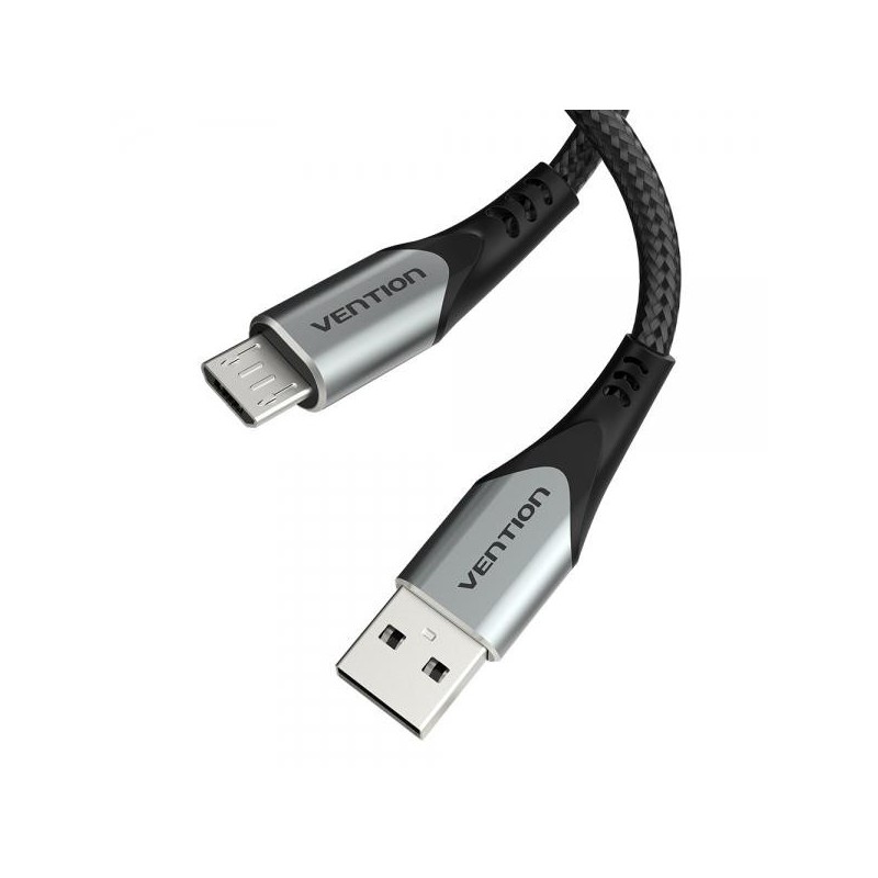 Vention COAHF cavo USB USB 2.0 1 m USB A Micro-USB B Nero