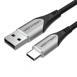 Vention CODHC cavo USB USB 2.0 0,25 m USB A USB C Alluminio, Nero