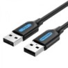 Vention COJBC cavo USB USB 2.0 0,25 m USB A Nero