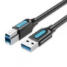 Vention COOBH cavo USB USB 3.2 Gen 1 (3.1 Gen 1) 2 m USB A USB B Nero