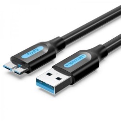 Cavo di collegamento USB VENTION - USB - USB 3.0 - 50 cm - Colore ner