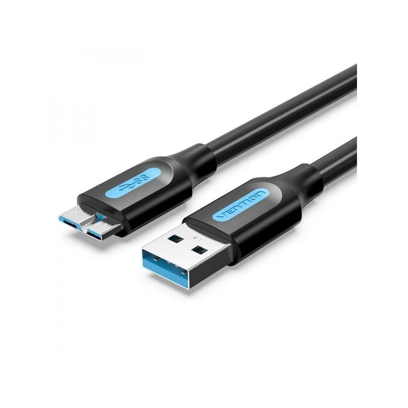 Cavo di collegamento USB VENTION - USB - USB 3.0 - 50 cm - Colore ner