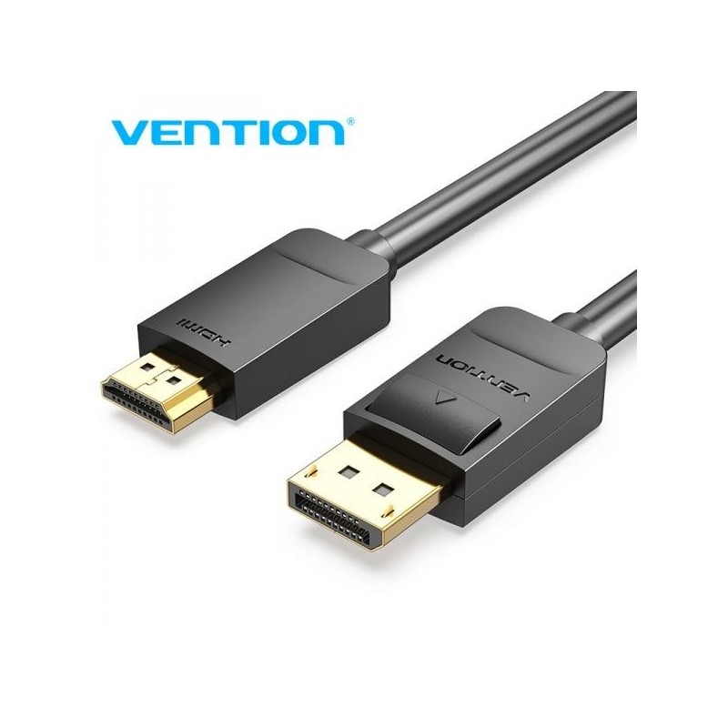 Vention HADBH cavo e adattatore video 2 m DisplayPort HDMI Nero