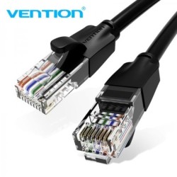 Vention IBEBJ cavo di rete Nero 5 m Cat6 U/UTP (UTP)