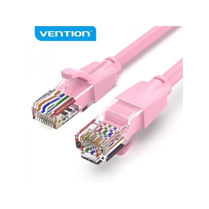 Cavo Ethernet Vention Cat 6 UTP 1000 Mbps - Cavo di rete con velocità di trasmissione massima di 1000 Mbps. Il cavo è scherma