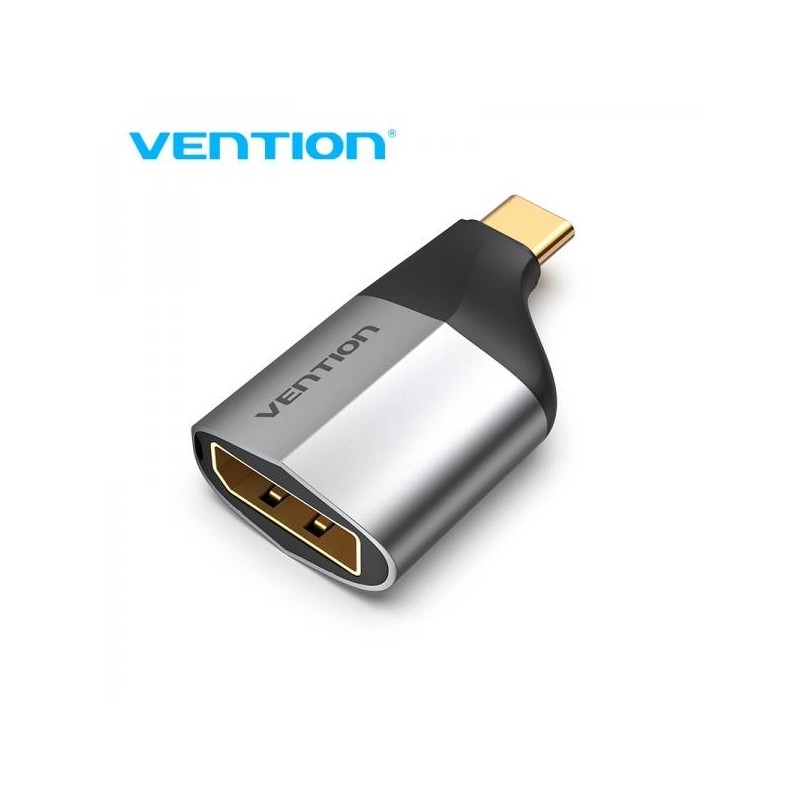 Vention TCCH0 adattatore grafico USB 3840 x 2160 Pixel Nero, Grigio