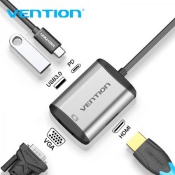 Vention TFAHB adattatore grafico USB Grigio