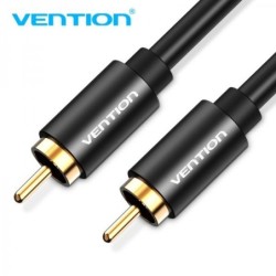 Vention VAB-R09-B100 cavo audio 1 m RCA Nero