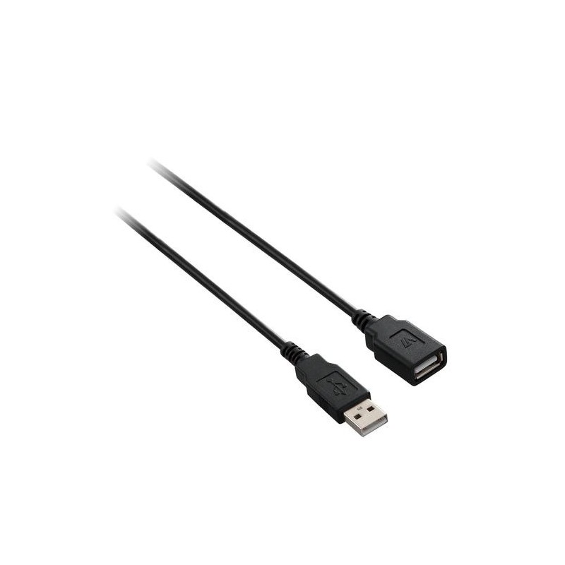 V7 Cavo prolunga USB nero da USB 2.0 A femmina a USB 2.0 A maschio 1.