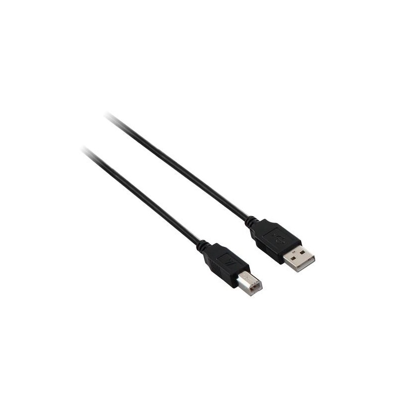 V7 Cavo USB 2.0 da USB A a B (m/m) nero 5 m