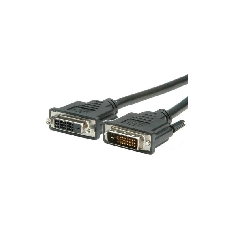 Cavo VALUE DVI, DVI (24 1), Dual Link, M/F, 5m