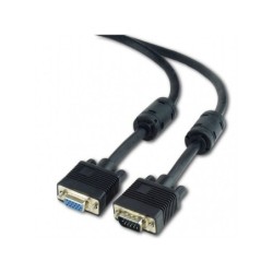 CableXpert Premium VGA-Ext.HD15M/HD15F con 2 ferriti 10M CC-PPVGAX-10