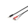 Cavo Adattatore Audio stereo 3.5mm - 2x RCA M/M 2.