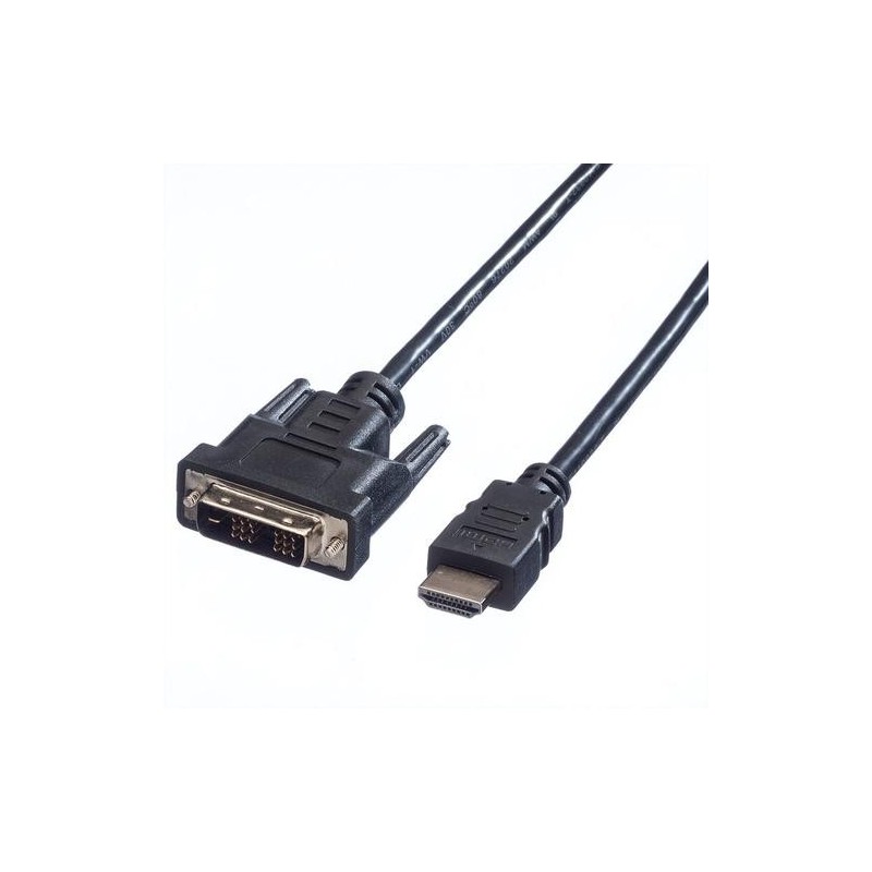 Cavo VALUE DVI, DVI (18 1) - HDMI, M/M, 1,5 m