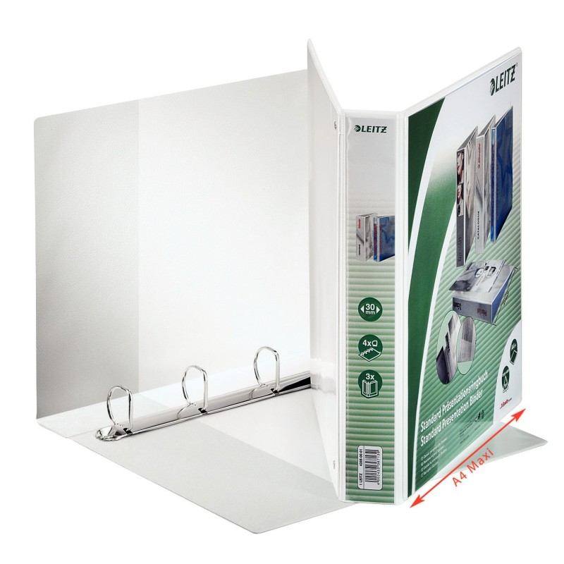 Leitz 42850001 raccoglitore ad anelli A4 Bianco