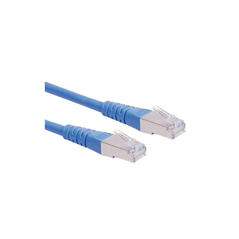 Patch Cord ROLINE S/FTP (PiMF) Cat.6/Classe E, blu, 1,5 m