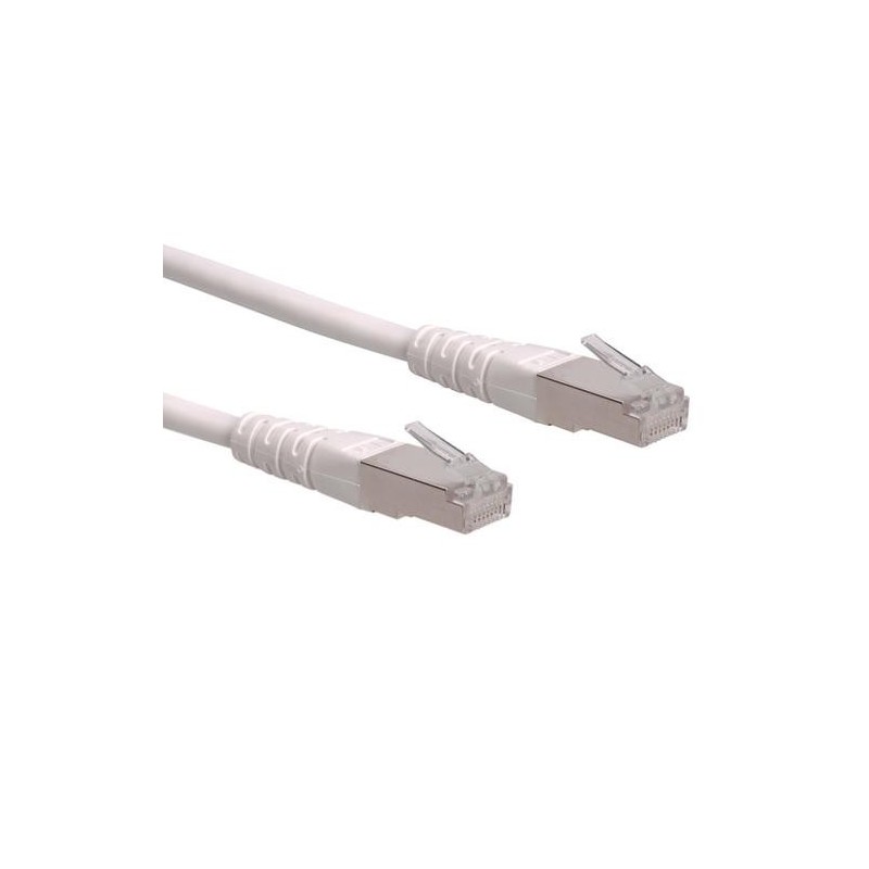 Patch Cord ROLINE S/FTP (PiMF) Cat.6/Classe E, bianco, 7m