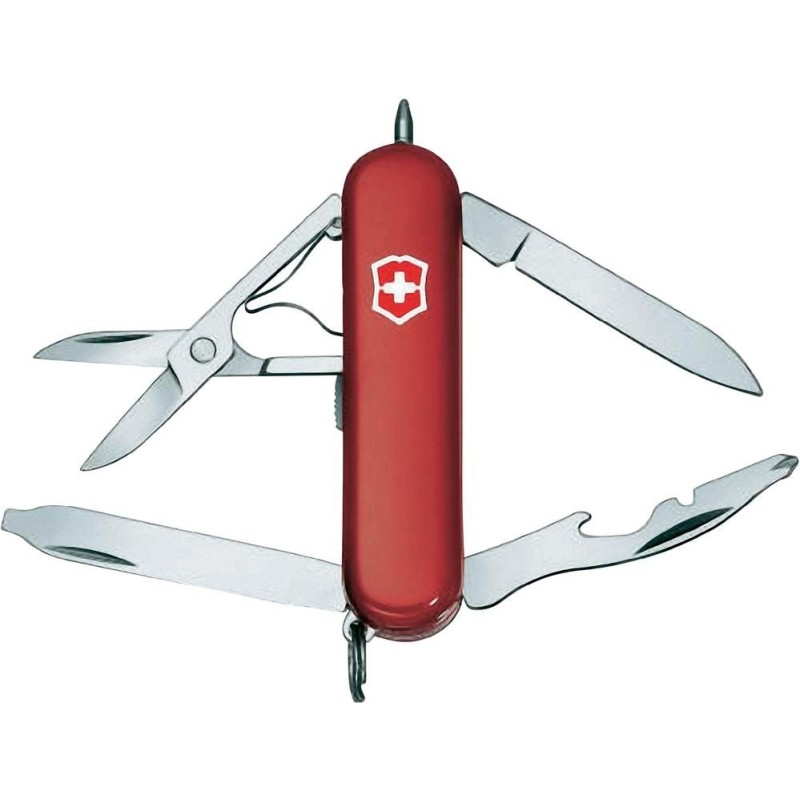 Coltello tascabile Victorinox V-0.63 66 Midnite Manager, rosso