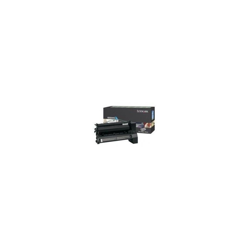 Lexmark 15G041C cartuccia toner 1 pz Originale Ciano