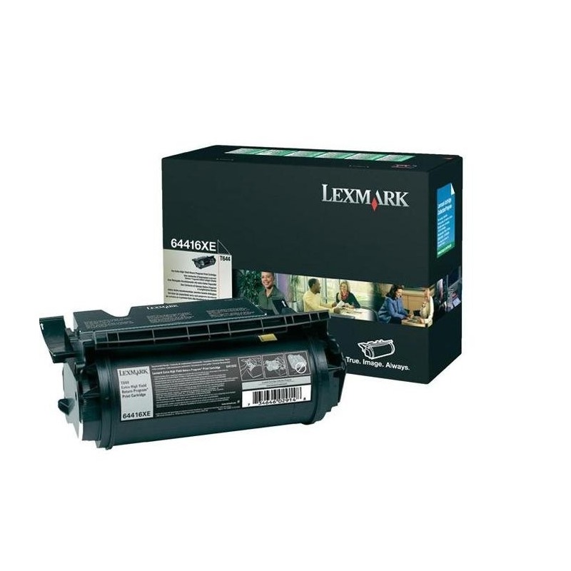 Lexmark T64x Extra High Yield Return Programme Cartridge cartuccia to