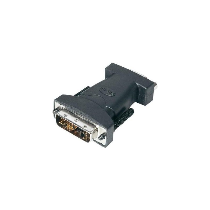 Belkin DVI/VGA, M/F 17 pin analog DVI 15 pin HD D-Sub (HD-15) Grigio