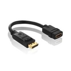 &acirc;&euro;&cent; PureLink Basic+ Serie DisplayPort - HDMI Adapter 10cm &acirc;&euro;&cent;