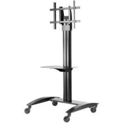 Peerless SR560G carrello e supporto multimediale Nero Carrello multim