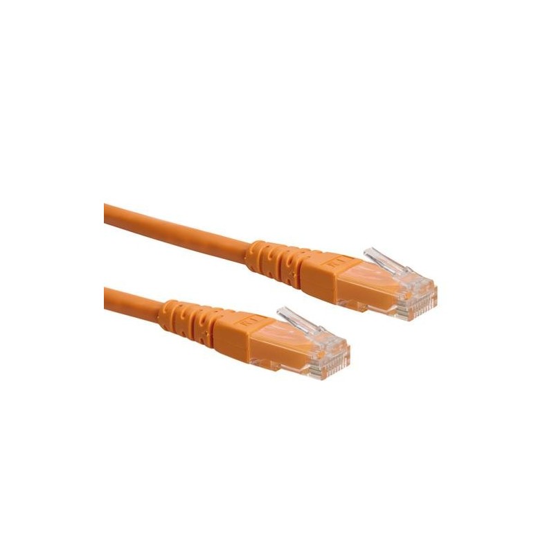 Patch Cord ROLINE UTP Cat.6/Classe E, arancione, 1,5 m