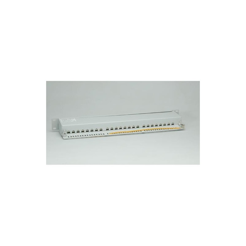 VALUE Patchpanel da 19&quot;, Cat.6A/Classe EA, 24 porte, STP, grigio