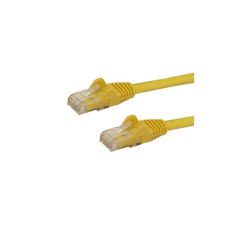 StarTech.com Cavo di Rete Giallo Cat6 UTP Ethernet Gigabit RJ45 Antig