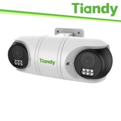 Tiandy Telecamera Double Turret Spark 2MP 2.8mm, PoE, IR 30m, 0.02Lux