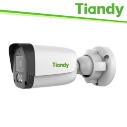 Tiandy Telecamera Bullet Super Lite 4MP 2.8mm, PoE 50m IR, Whitelight